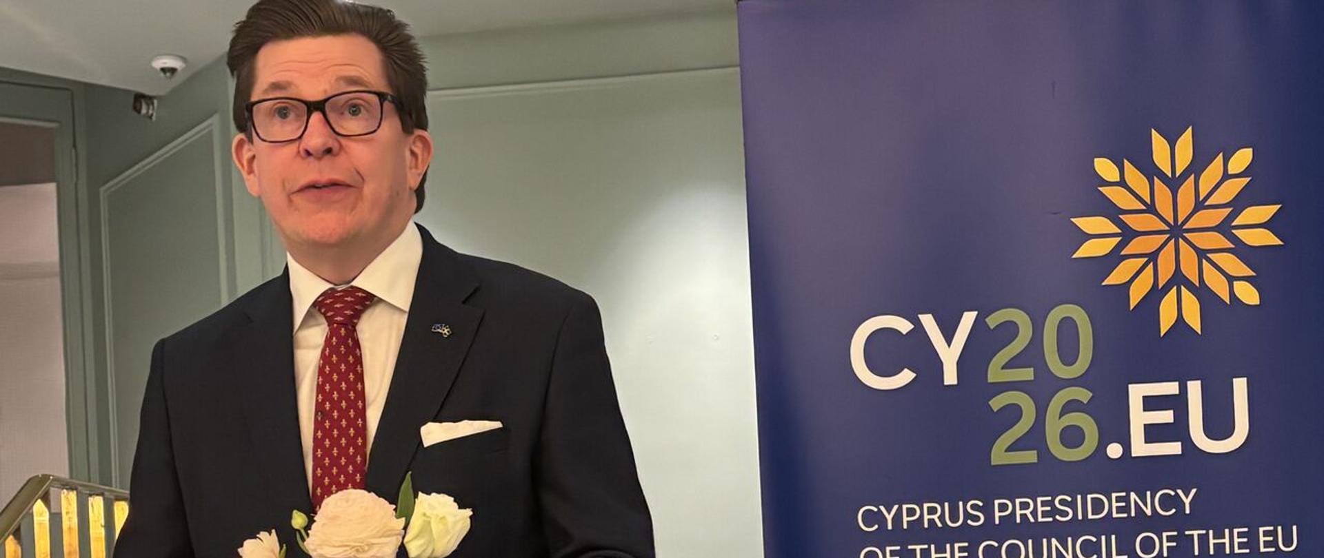 Meeting of EU Heads of Mission in Stockholm with the Speaker of the Riksdag, Andreas Norlén 2