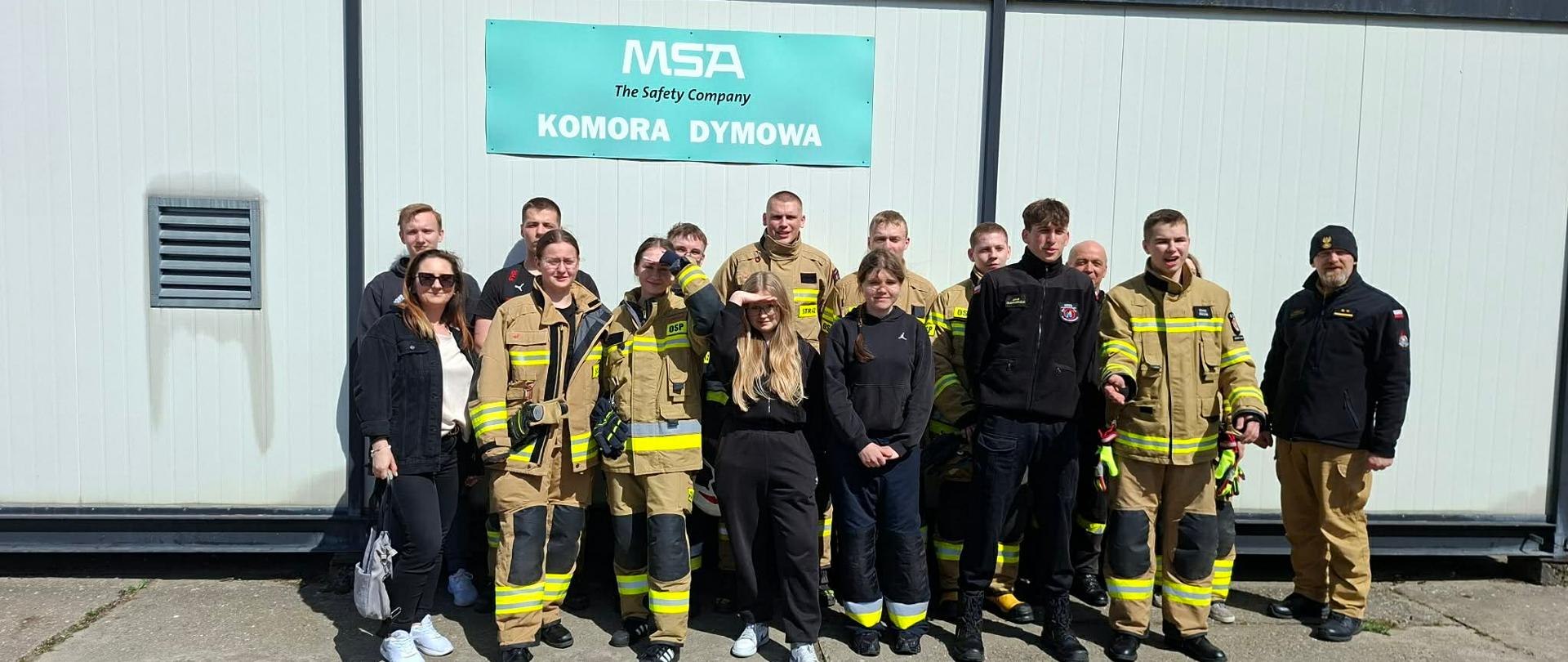 Zajęcia w komorze gazowej