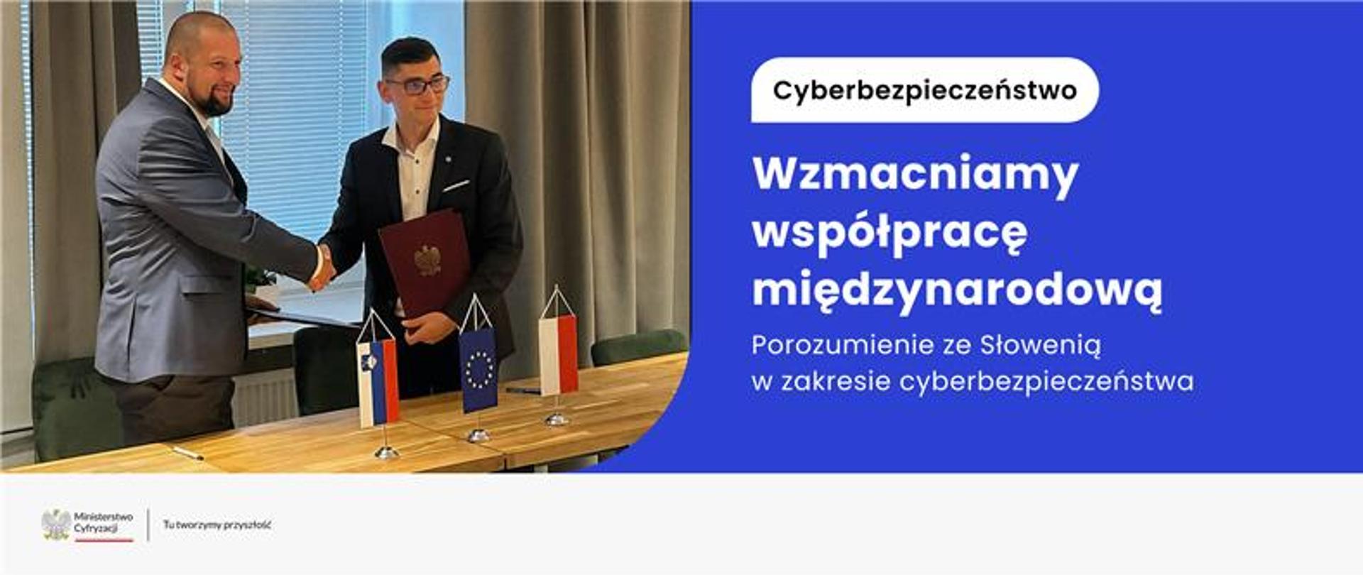 Porozumienie ze Słowenią w obszarze cyberbezpieczeństwa