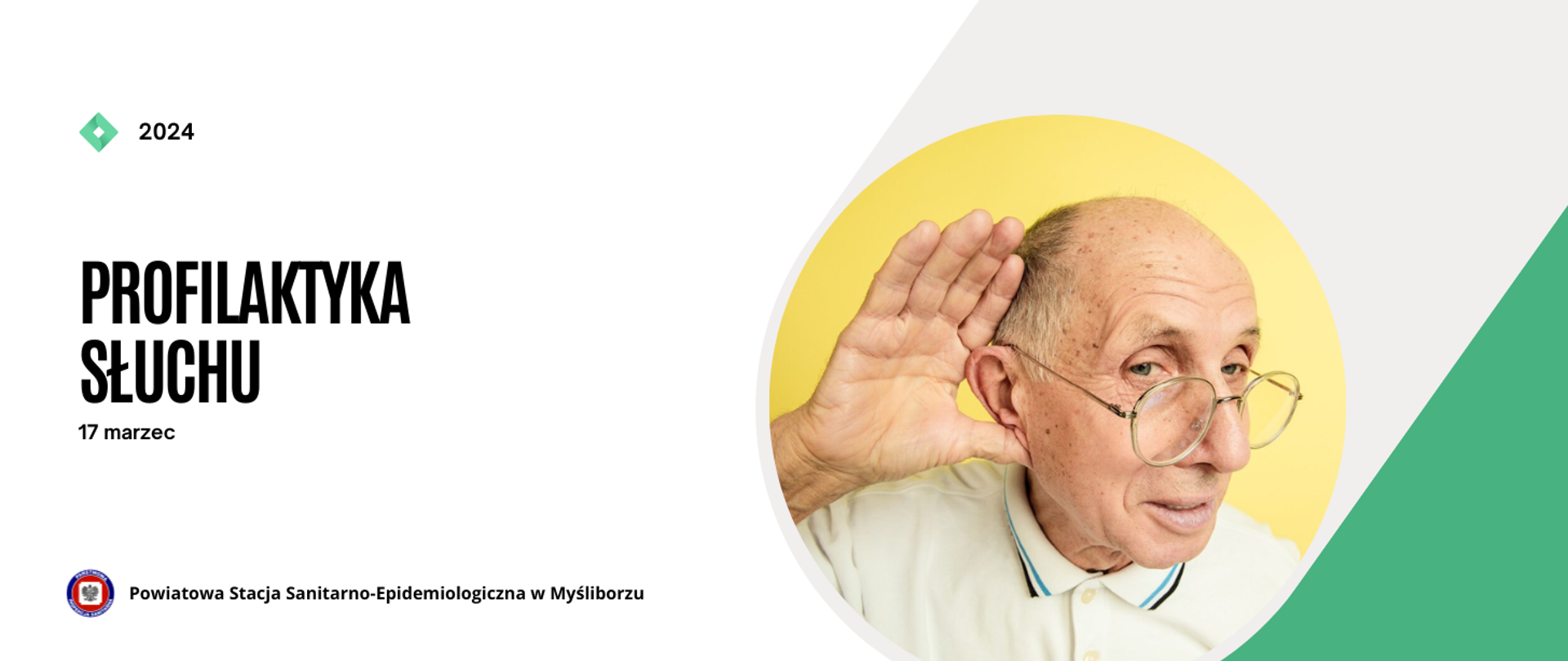 Baner profilaktyka słuchu
