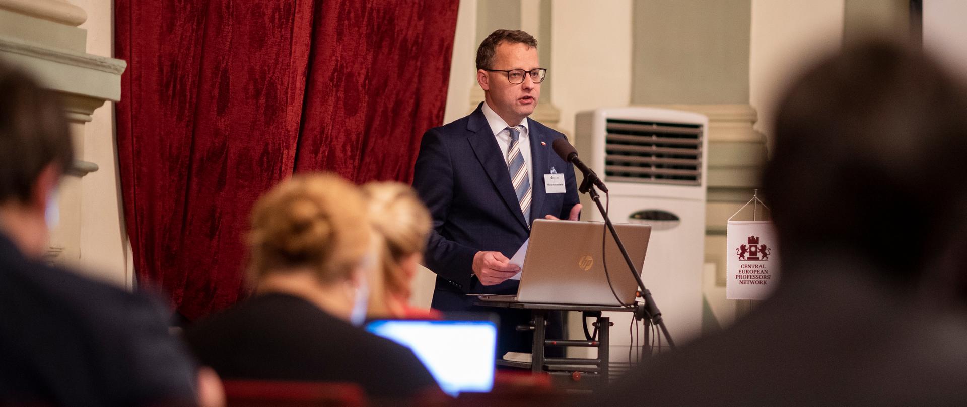 Wiceminister Marcin Romanowski 
