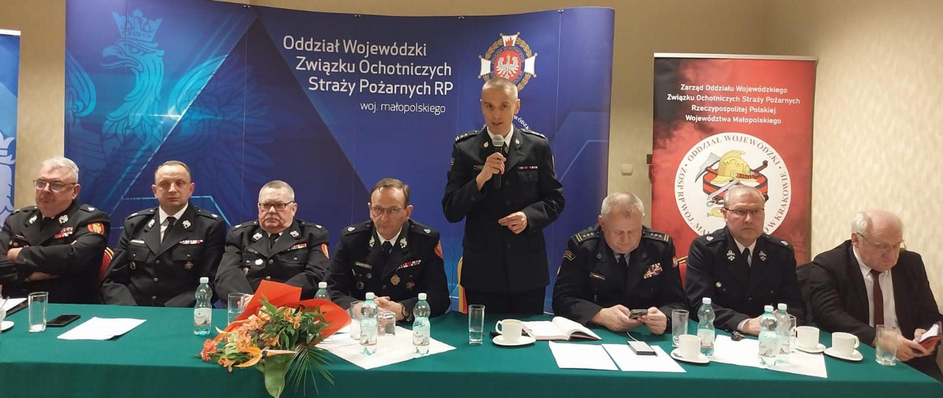 Posiedzenie ZOSP RP woj małopolskiego z udziałem MKW PSP