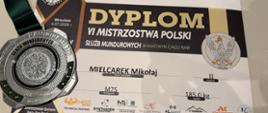 Dyplom st.str. Mielcarka Mikołaja