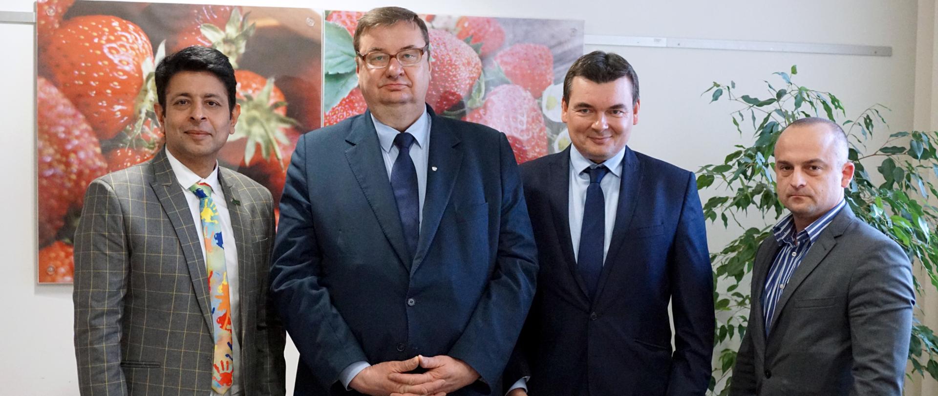 Uczestnicy spotkania polsko-indyjskiego