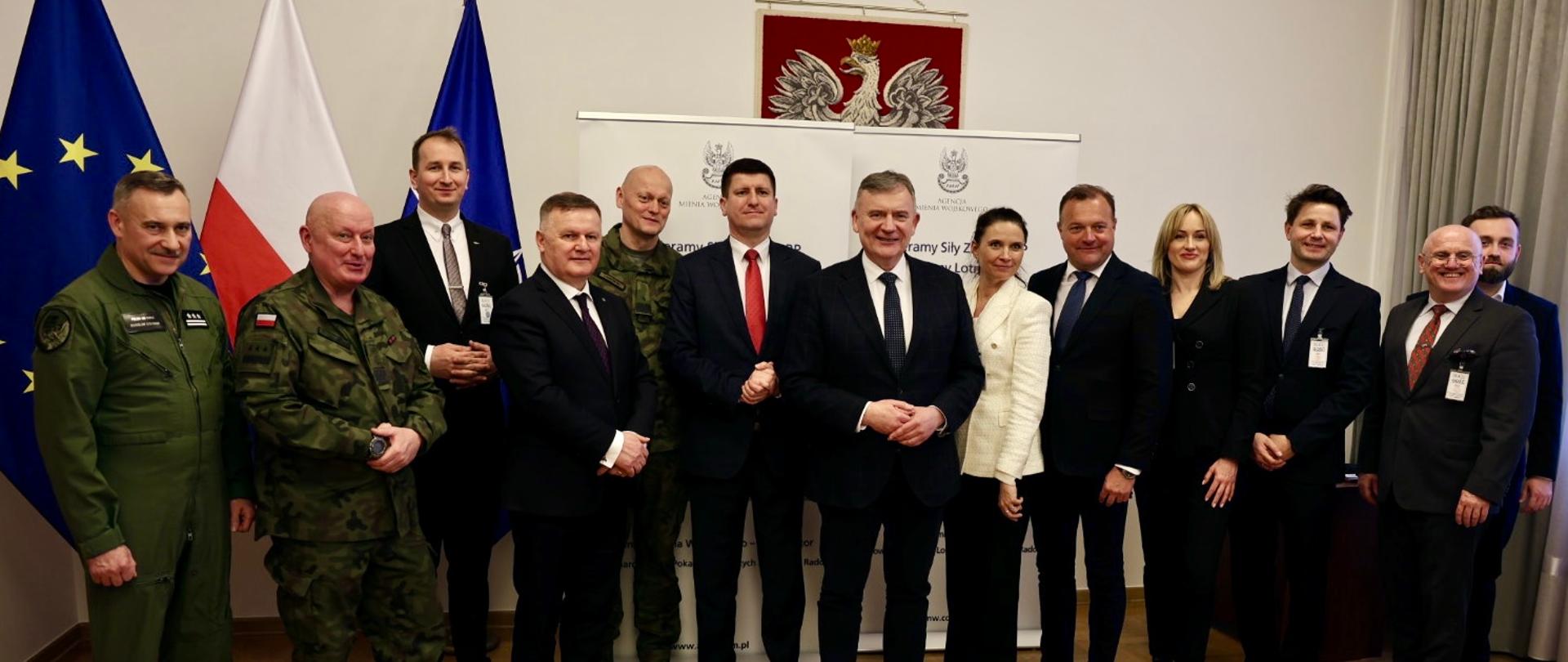 Podpisanie porozumienia dot. Międzynarodowych Pokazów Lotniczych AIR SHOW Radom 2025