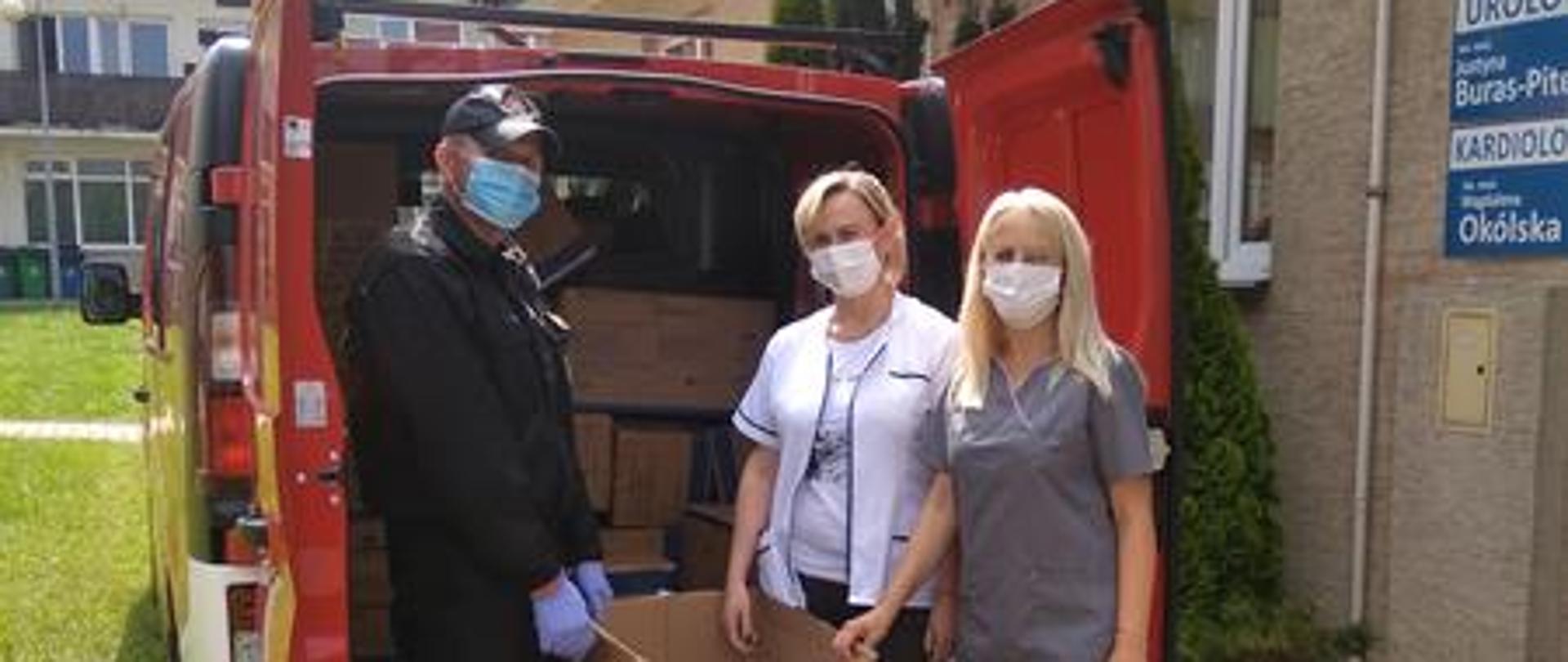 Dystrybucja Środków Ochrony Indywidualnej na terenie powiatu staszowskiego