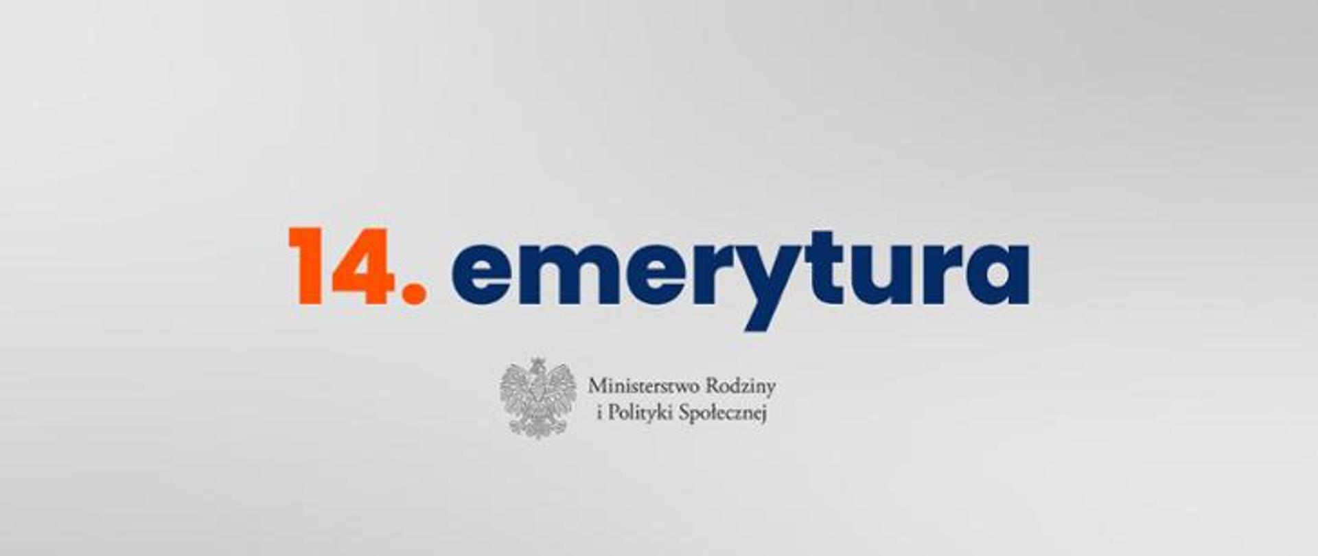 grafika dotycząca wypłaty 14 emerytury 
