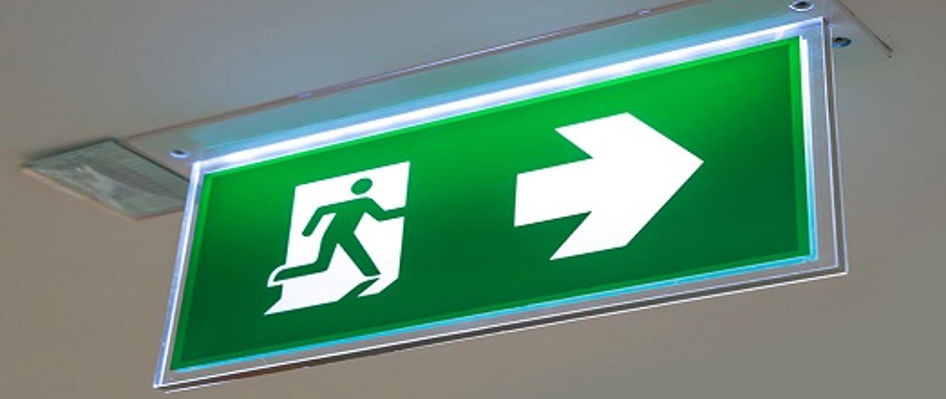 Ćwiczenia przeciwpożarowe panorama