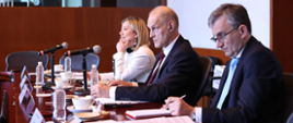 XV polsko-meksykańskie konsultacje polityczne (M. Ziętara, Wiceminister W. Zajączkowski i Ambasador RP w Meksyku, A. Frydrychowicz-Tekieli)