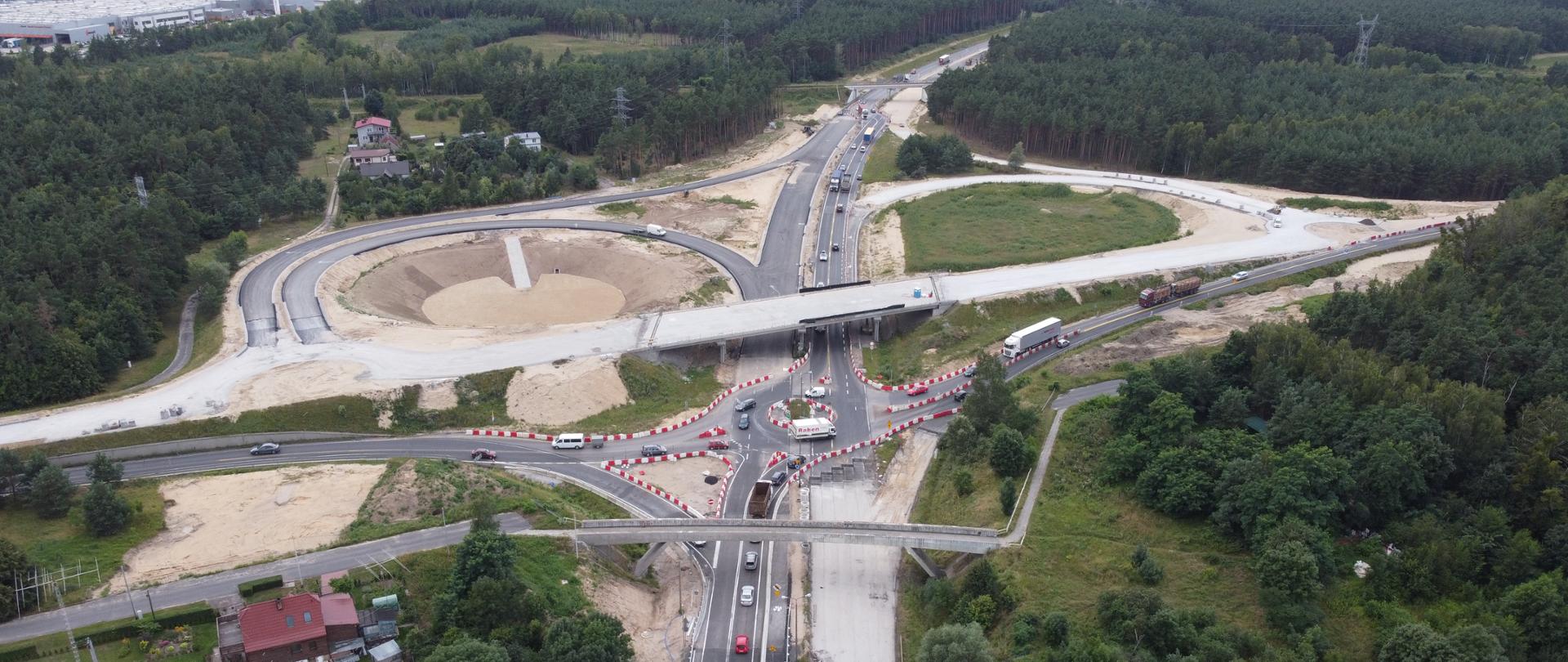 Węzeł Świecie Zachód w budowie