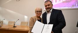 Odznaka Honorowa za Zasługi dla Wymiaru Sprawiedliwości dla sędzi Beaty Morawiec