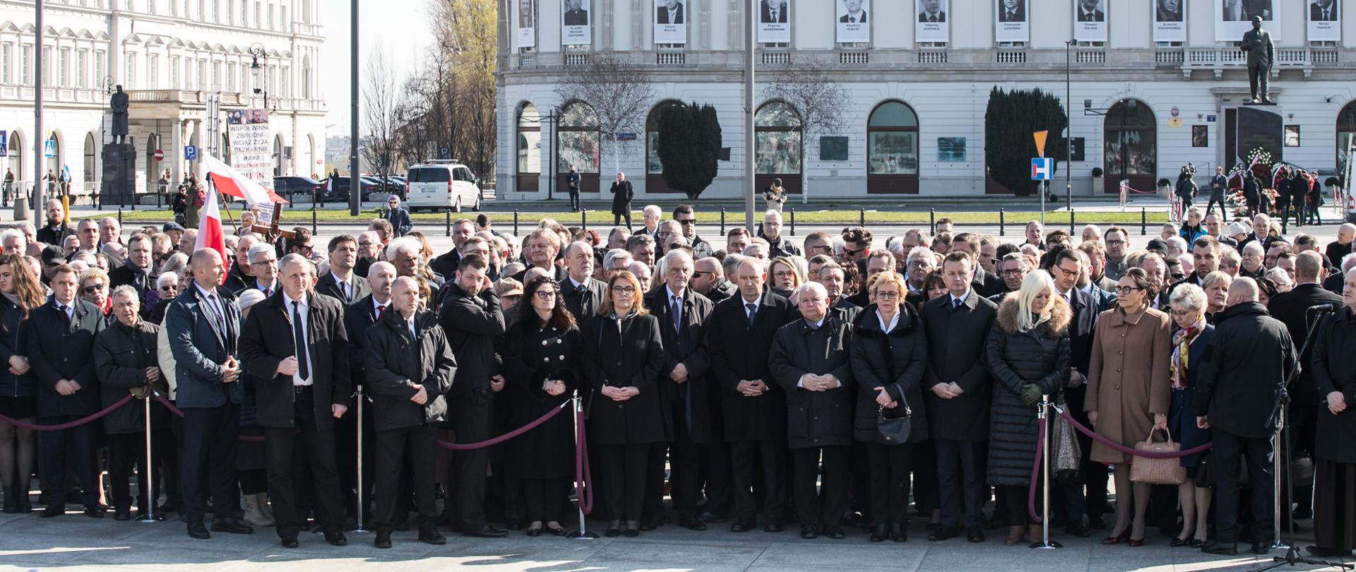 Obchody 9. rocznicy katastrofy smoleńskiej, fot. Danuta Matloch
