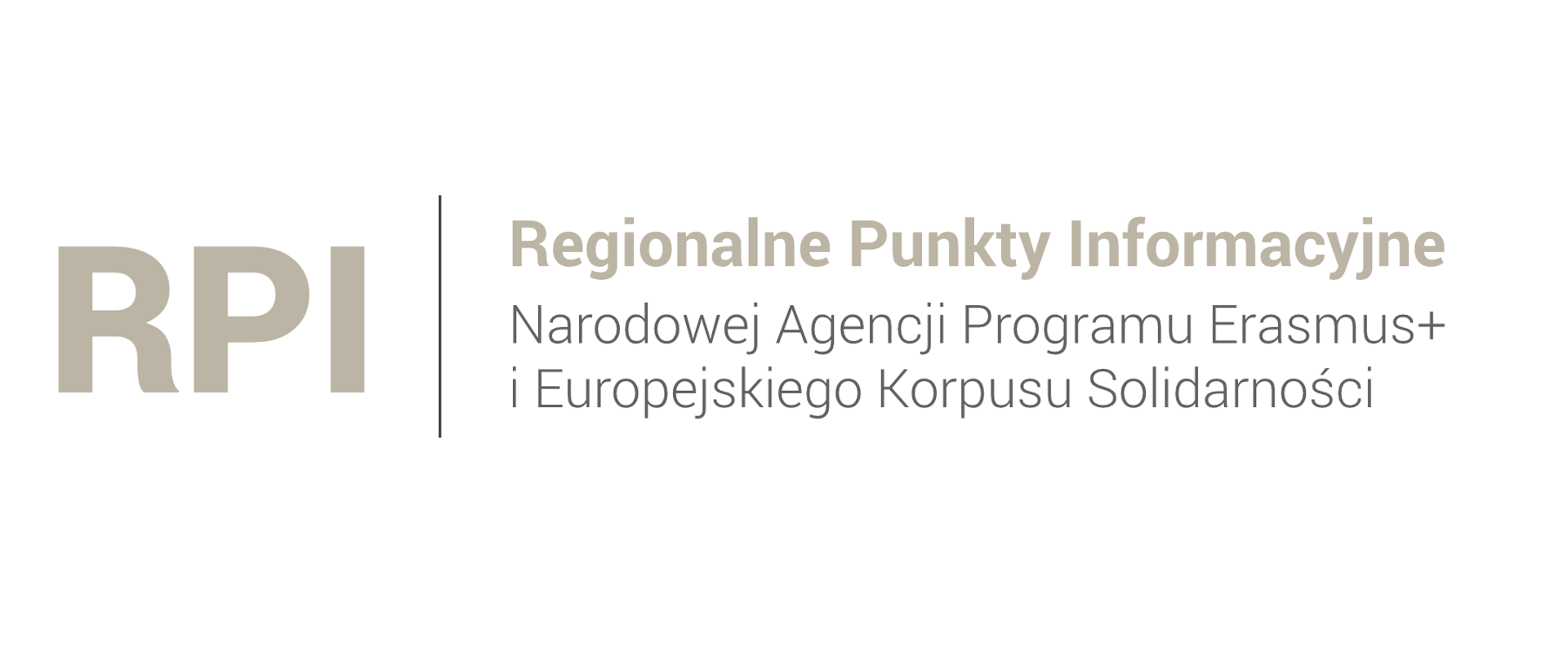 Grafika z tekstem Regionalne Punkty Informacyjne Narodowej Agencji Programu Erasmus+ i Europejskiego Korkusu Solidarności