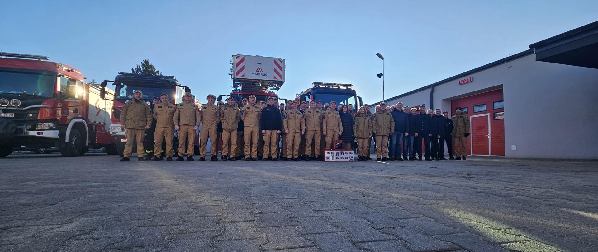 Zakończenie służby w PSP starszego ogniomistrza Jarosława Dąbrowskiego