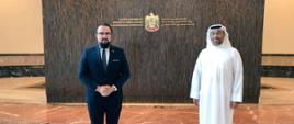 Konsultacje polityczno-gospodarcze wiceministra Pawła Jabłońskiego w Zjednoczonych Emiratach Arabskich