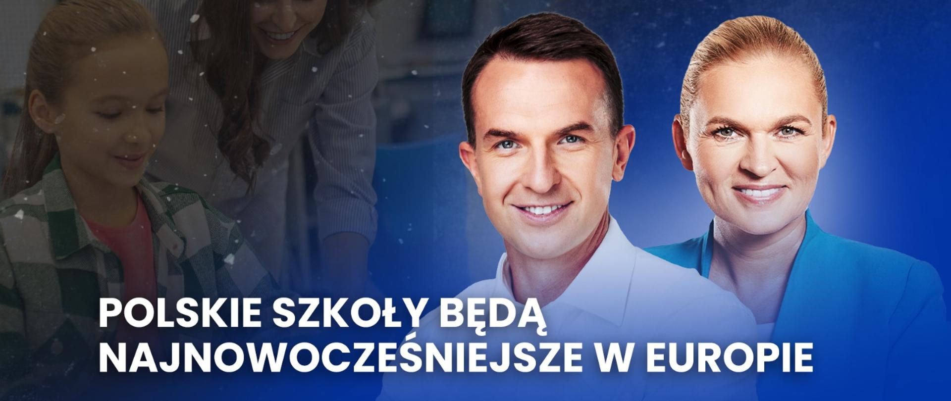 „Na pierwszej linii” Adam Szłapka i ministra edukacji Barbara Nowacka 