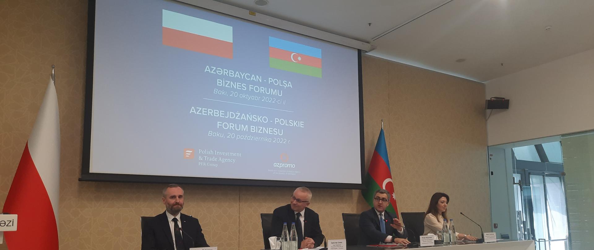 Polsko-Azerbejdżańskie Forum Biznesu (Baku, 20.10.2022)
