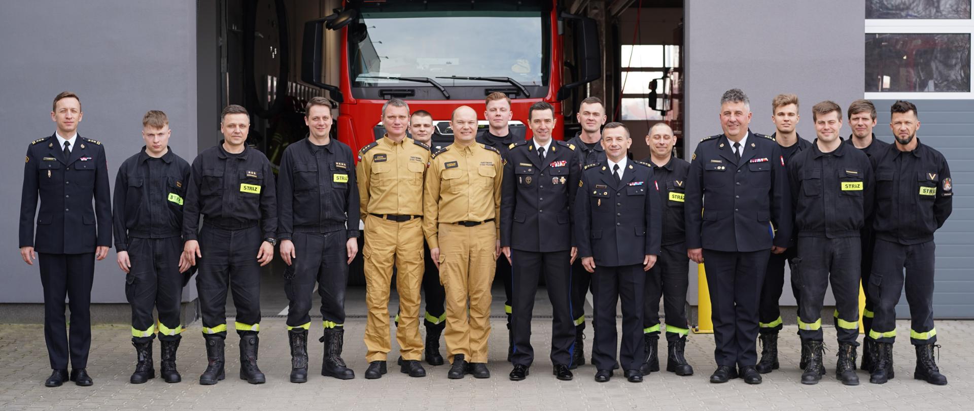 Wizytacja Komendanta Głównego Państwowej Straży Pożarnej