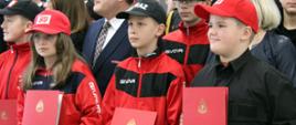 Uroczyste wręczenie promes dla Młodzieżowych Drużyn Pożarniczych z powiatu siedleckiego i łosickiego