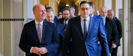 Minister Szymon Szynkowski vel Sęk rozmawiał z ministrem SZ Republiki Czech w Pradze