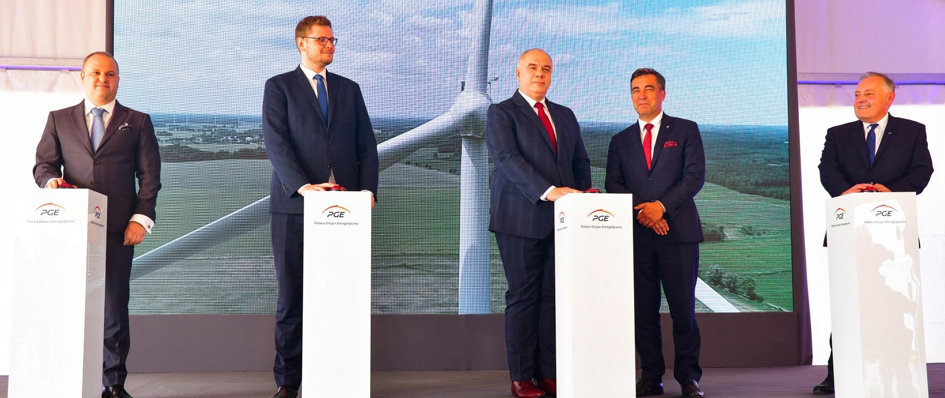 Uruchomienie nowych farm wiatrowych Grupy PGE