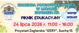 Plakat promujący Piknik Edukacyjny