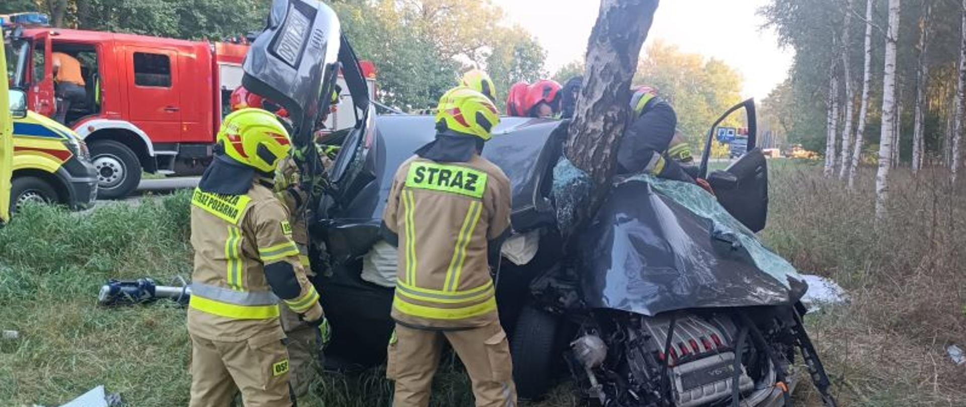 Działania ratownicze w trakcie działań.