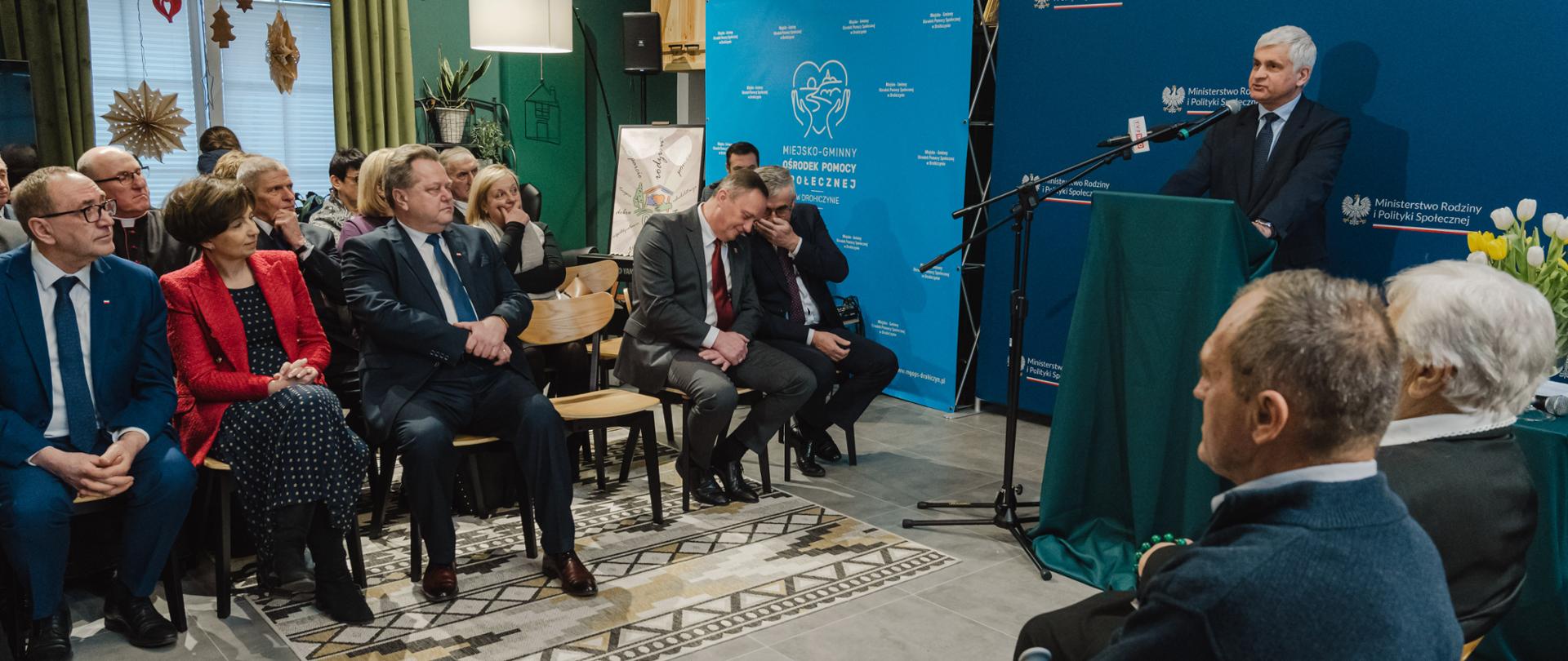 Centrum opiekuńczo-mieszkalne w Gminie Drohiczyn oficjalnie otwarte