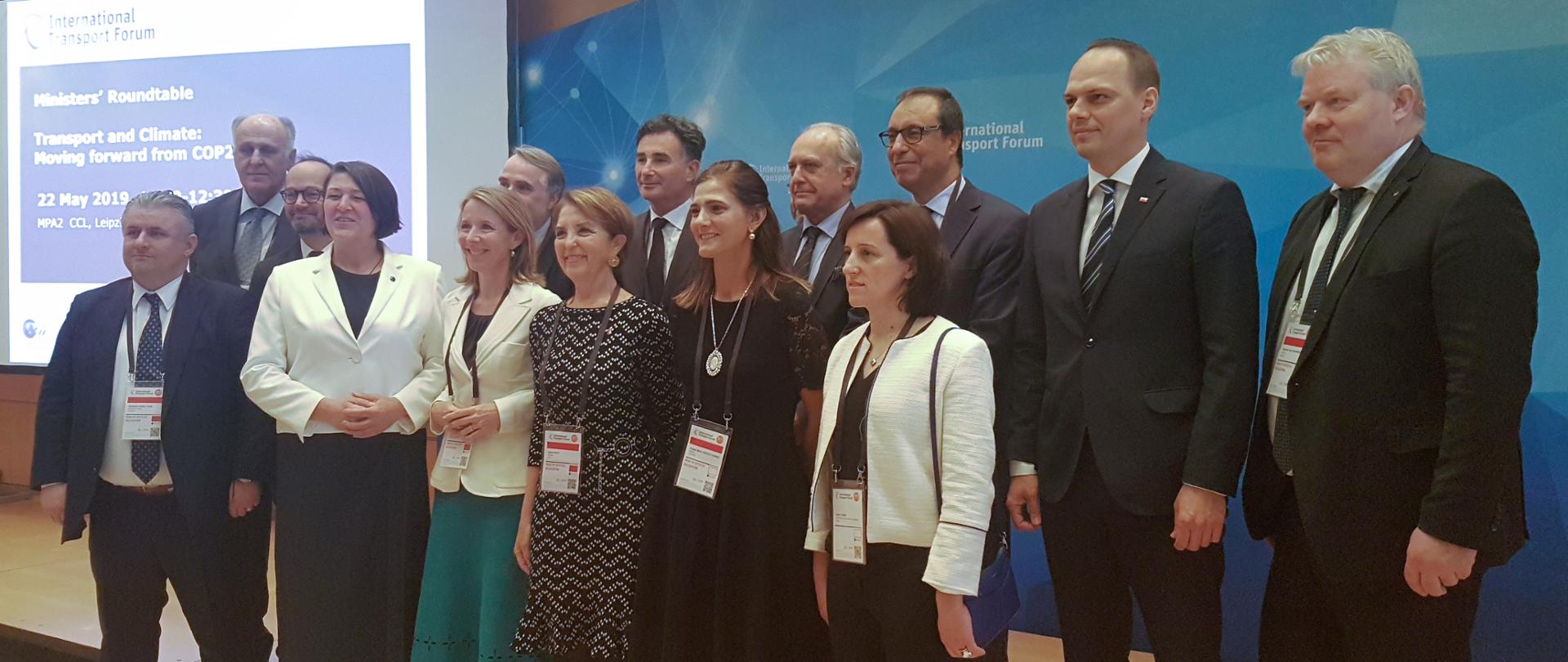 Szczyt Ministrów Międzynarodowego Forum Transportowego (ITF) - zdjęcie grupowe