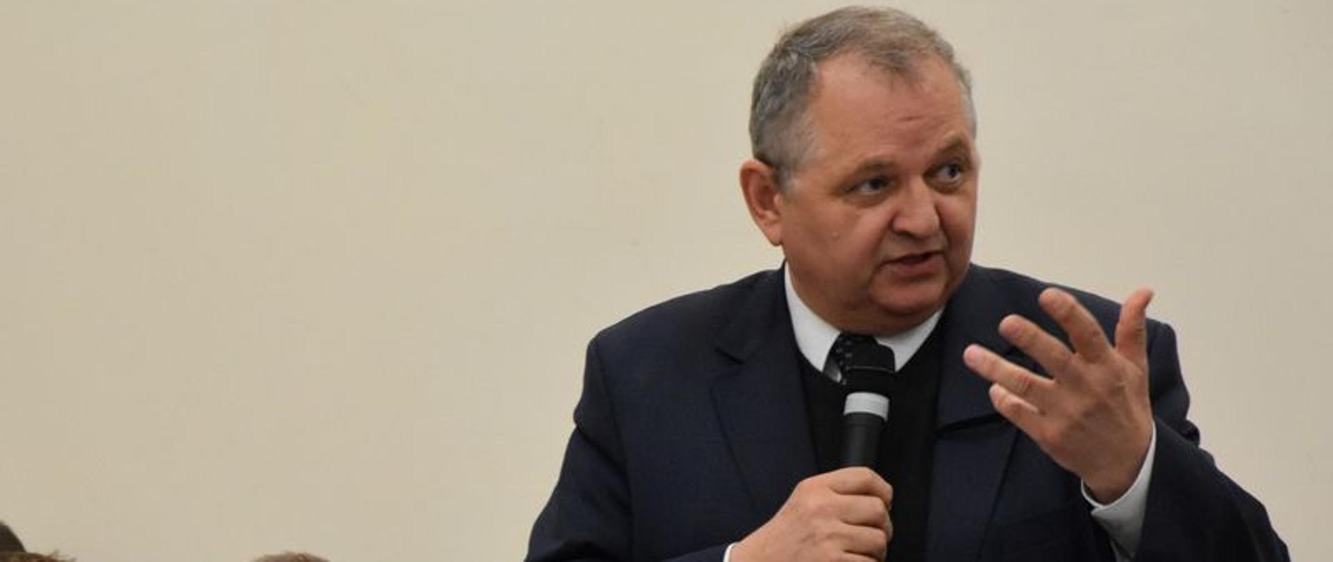 Wiceminister R. Zarudzki podczas debaty rolnej