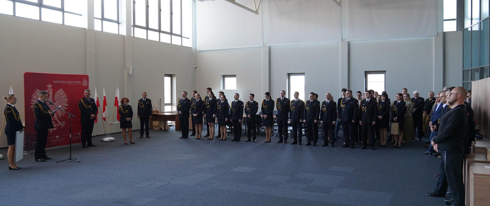 Przemówienie Naczelnika Wydziału Kontrolno-Rozpoznawczego