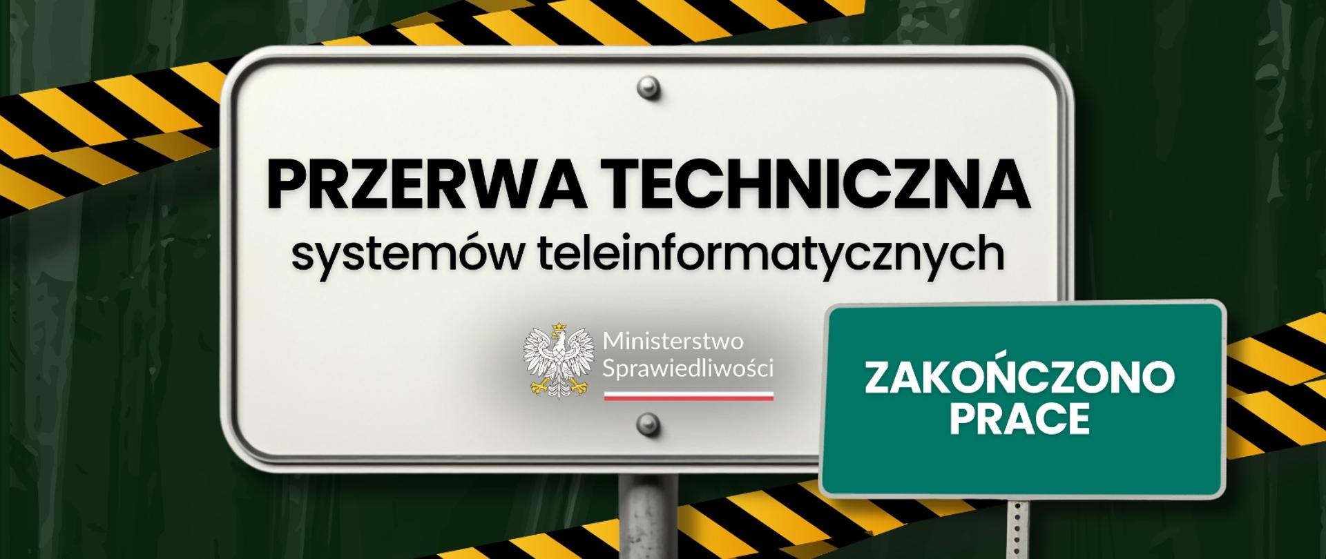Przerwa w działaniu systemów teleinformatycznych Ministerstwa Sprawiedliwości 
