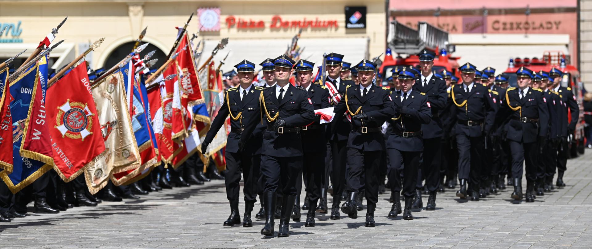 UDZIAŁ ZASTĘPCY WIELKOPOLSKIEGO KOMENDANTA WOJEWÓDZKIEGO PSP W DOLNOŚLĄSKICH OBCHODACH DNIA STRAŻAKA