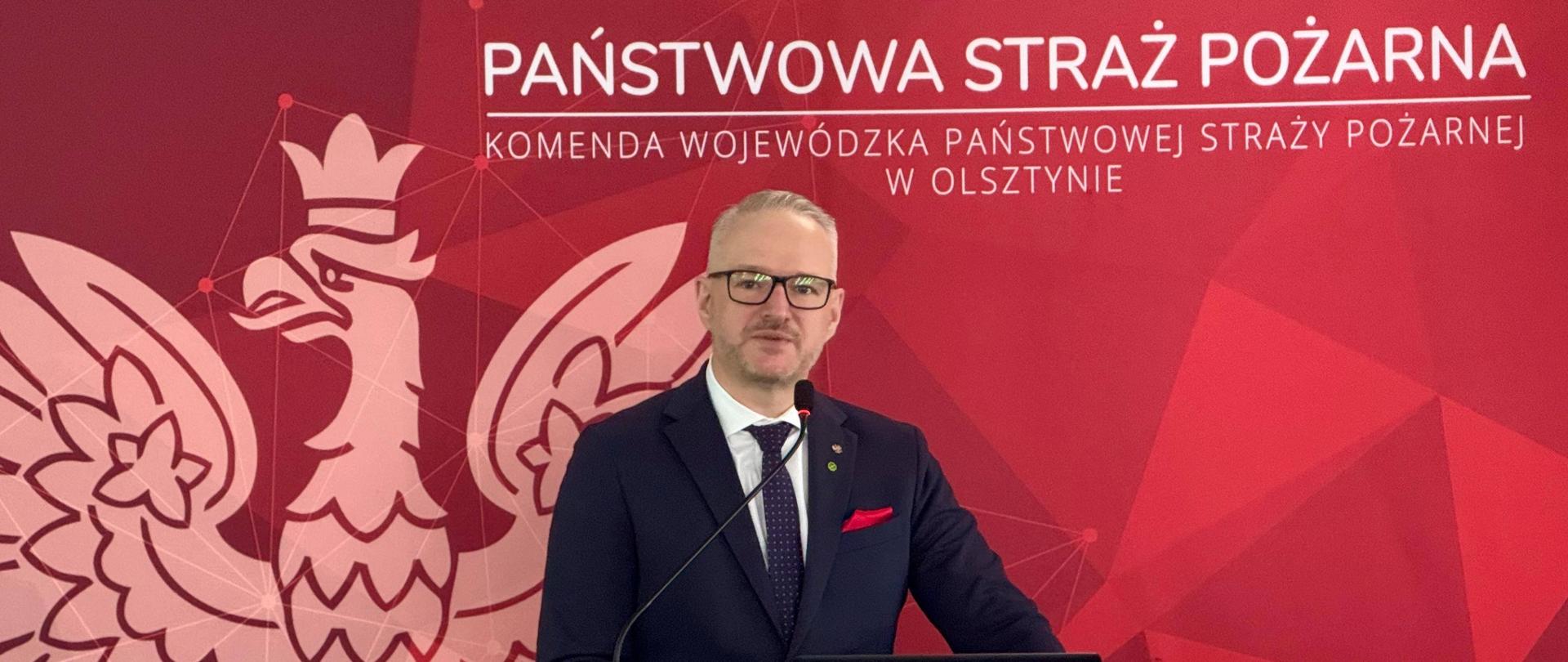 Ogólnopolskie Air Rescue Forum: wojewoda Radosław Król.