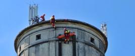 Ćwiczenia wysokościowe na wieży ciśnień