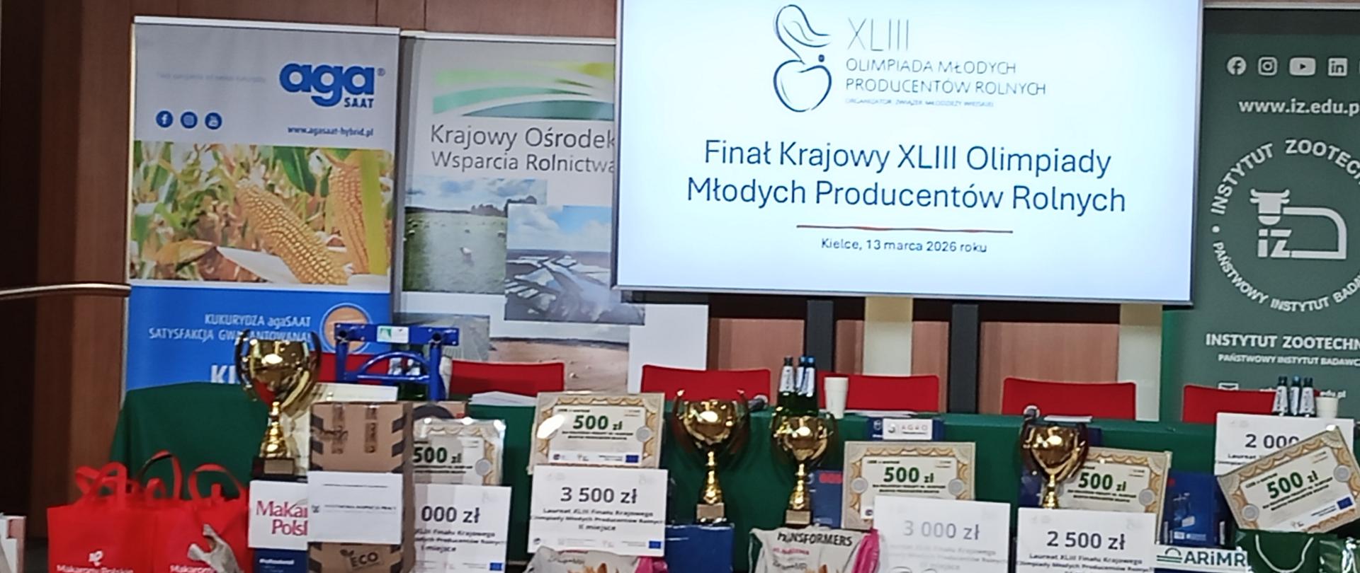 XLIII Olimpiada Młodych Producentów Rolnych 2026 -półfinał