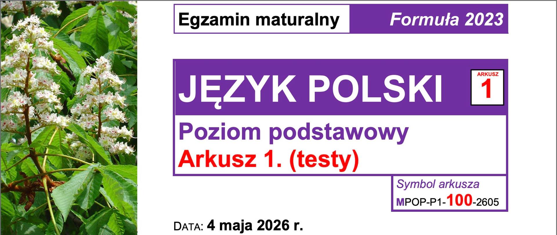 Matura 2026, baner