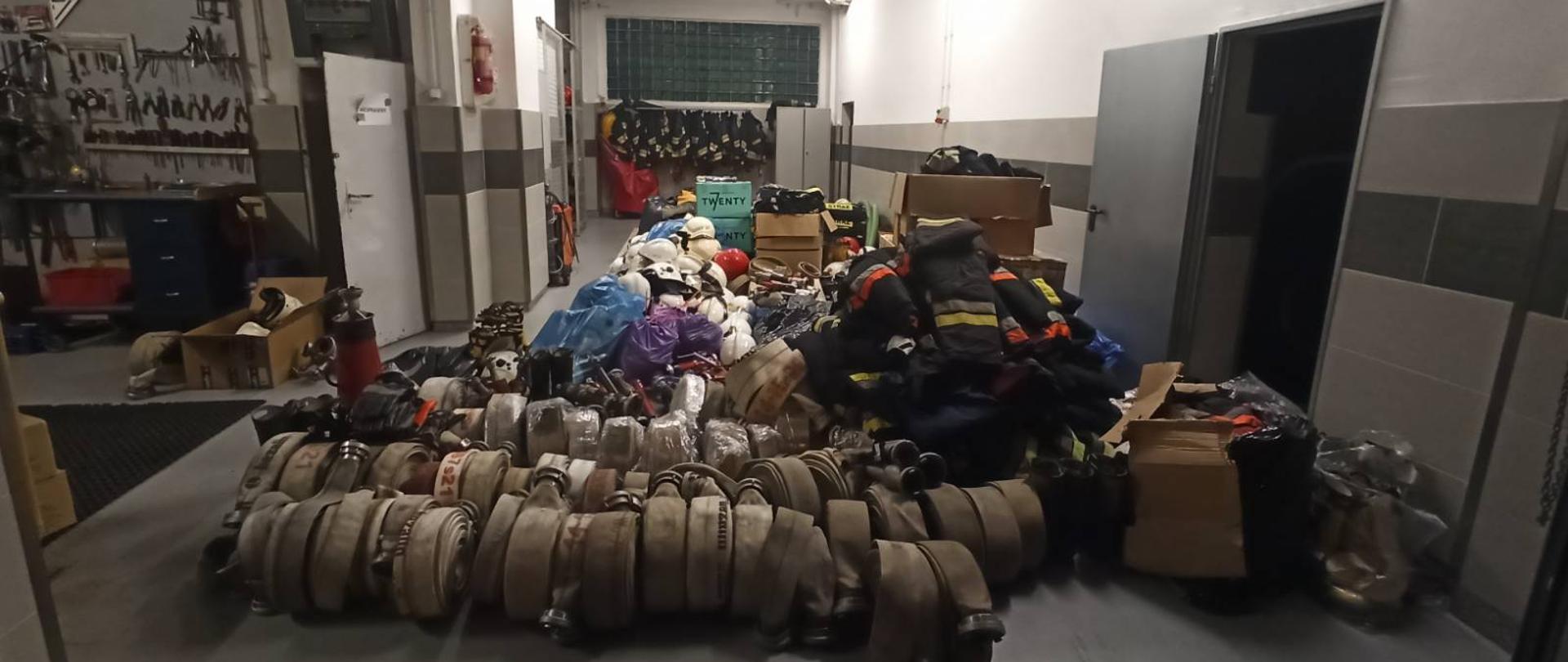 Sprzęt pożarniczy dla strażaków z Ukrainy