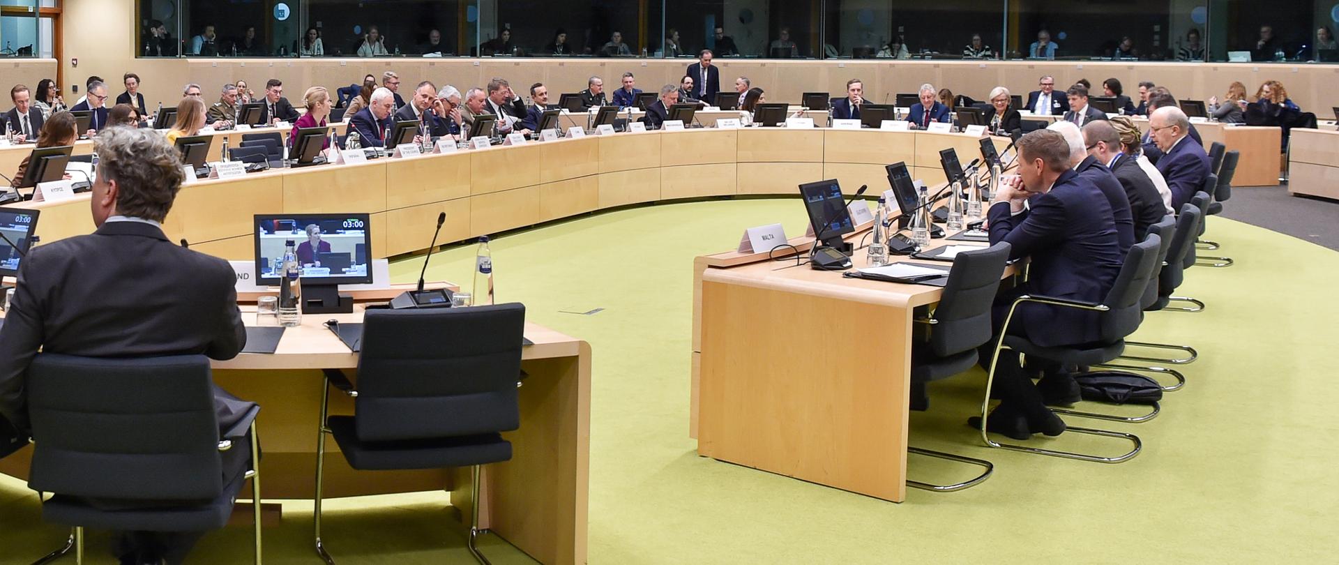 11 lutego 2026 r. w Brukseli odbyło się posiedzenie Rady UE ds. Zagranicznych w gronie ministrów obrony.