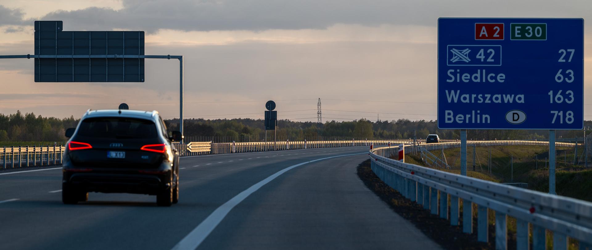 A2 Swory - Biała Podlaska po oddaniu do ruchu