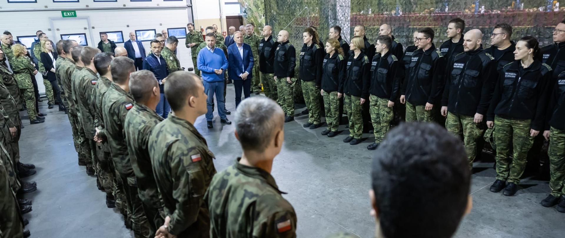 Spotkania z funkcjonariuszami Podlaskiego Oddziału Straży Granicznej