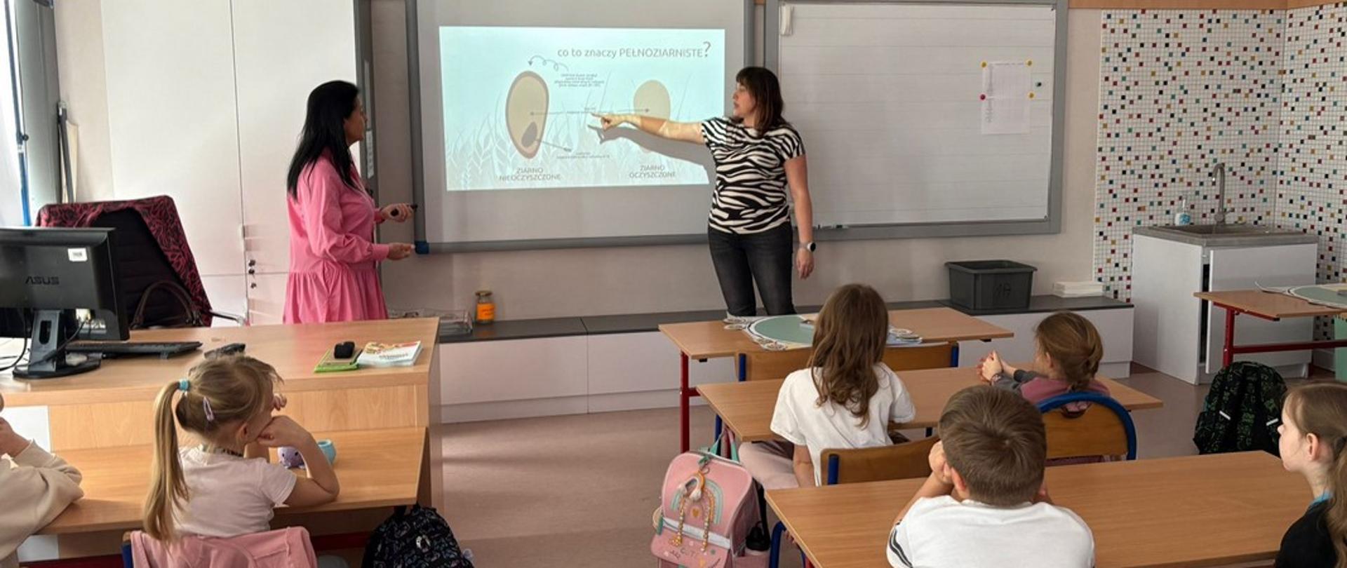 Projekt edukacyjny „Talerz zdrowego żywienia” – zajęcia w SP nr 10 w Kaliszu