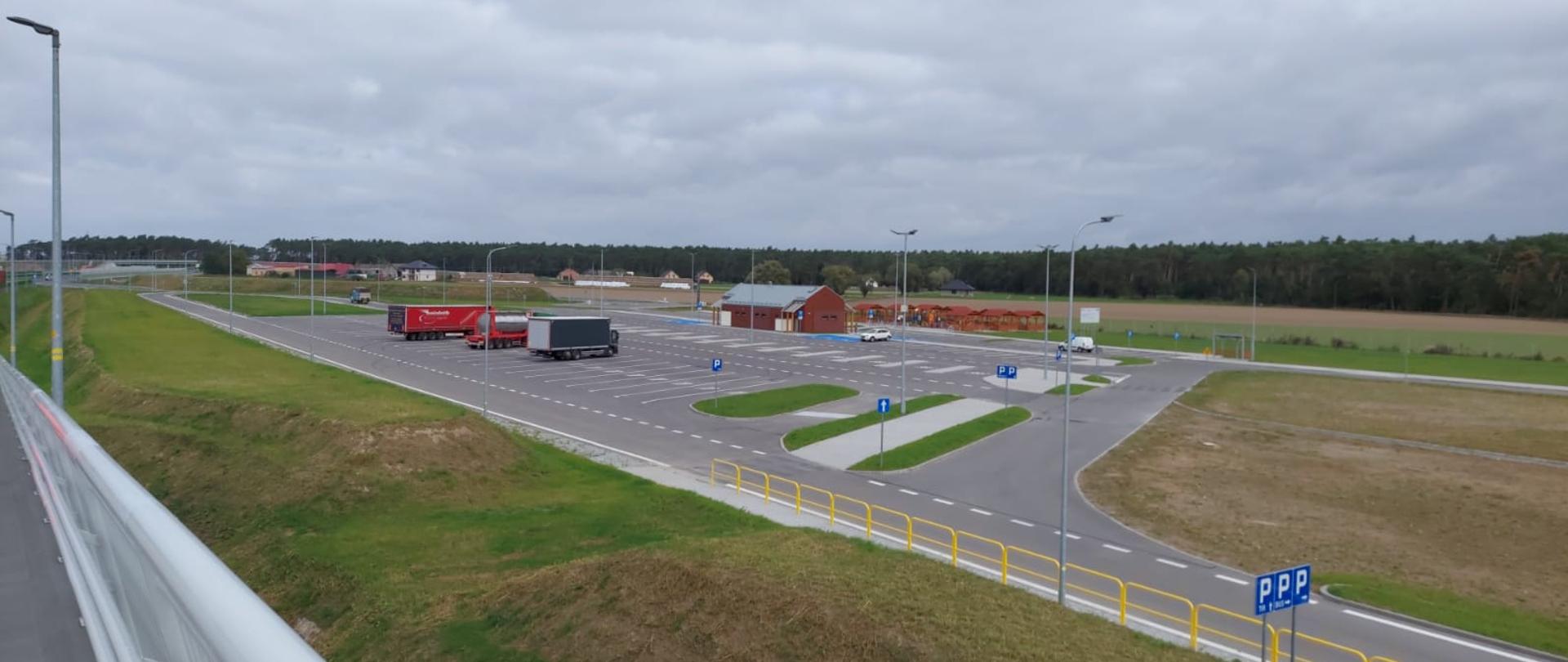 Miejsce Obsługi Podróżnych Zamysłowo w ciągu S5 Poznań - Wrocław.