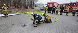 Szkolenie w zakresie gaszenia pożarów wewnętrznych dla druhów OSP z powiatu chełmińskiego