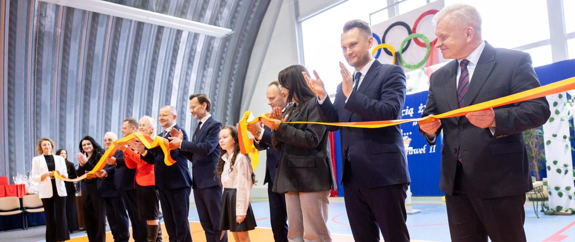 Nowa hala sportowa z programu "Olimpia" w Podgórzu otwarta