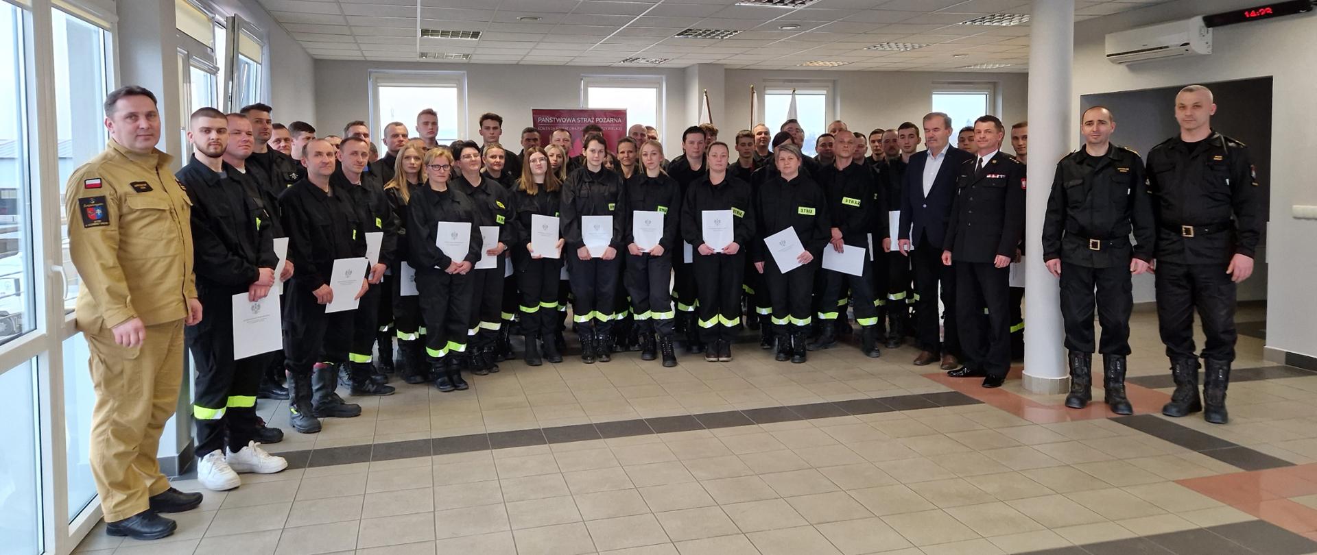Szkolenie podstawowe strażaków ratowników OSP.