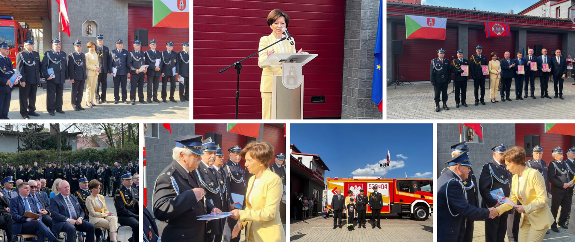 Udział minister Maląg w obchodach Dnia Strażaka 