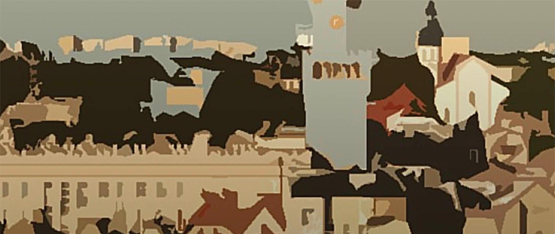 Pejzaże miast - ratusze