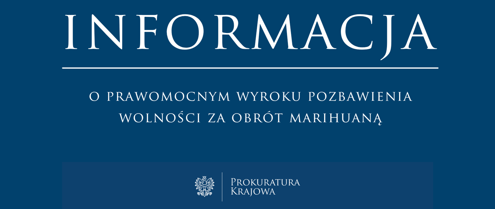 Prawomocny wyrok 8 lat za obrot marihuana