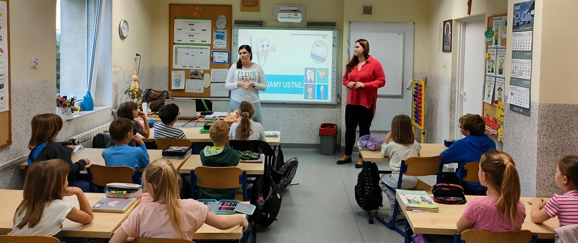 „Mam zdrowe zęby!” w Szkole Podstawowej w Kokaninie